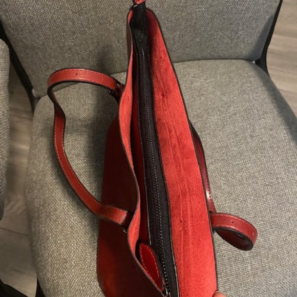 Brand New Burgundy Purse/Shoulder Bag from Bali - Picture 8 of 12